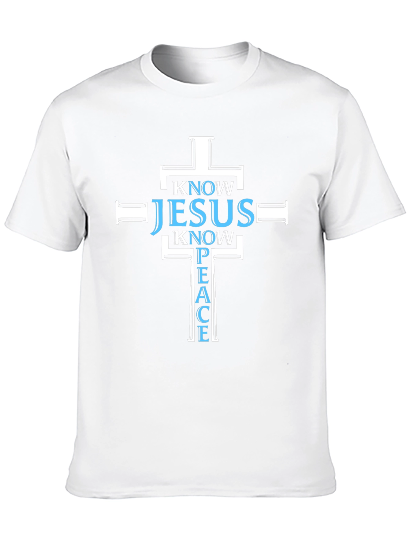 Know Jesus Know Peace T-Shirt Black