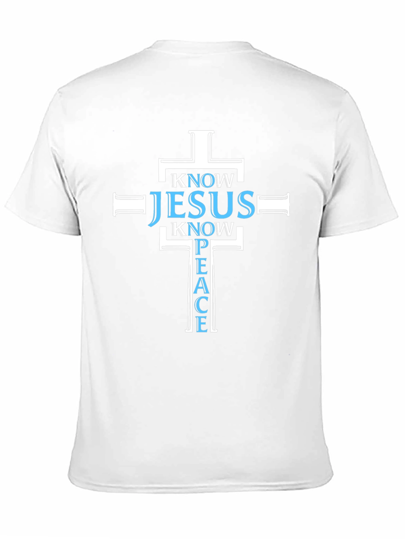 Know Jesus Know Peace T-Shirt Black