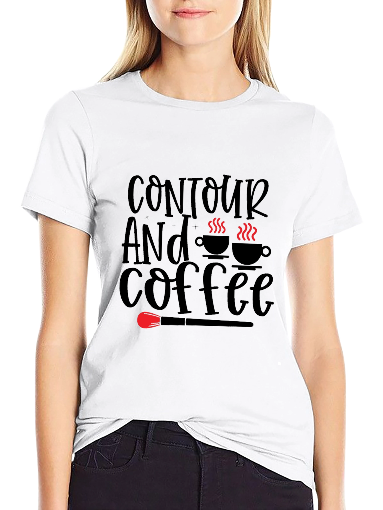 Contour & Coffee Graphic Tee