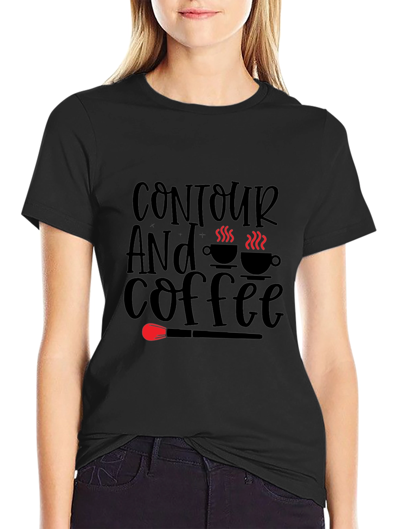 Contour & Coffee Graphic Tee