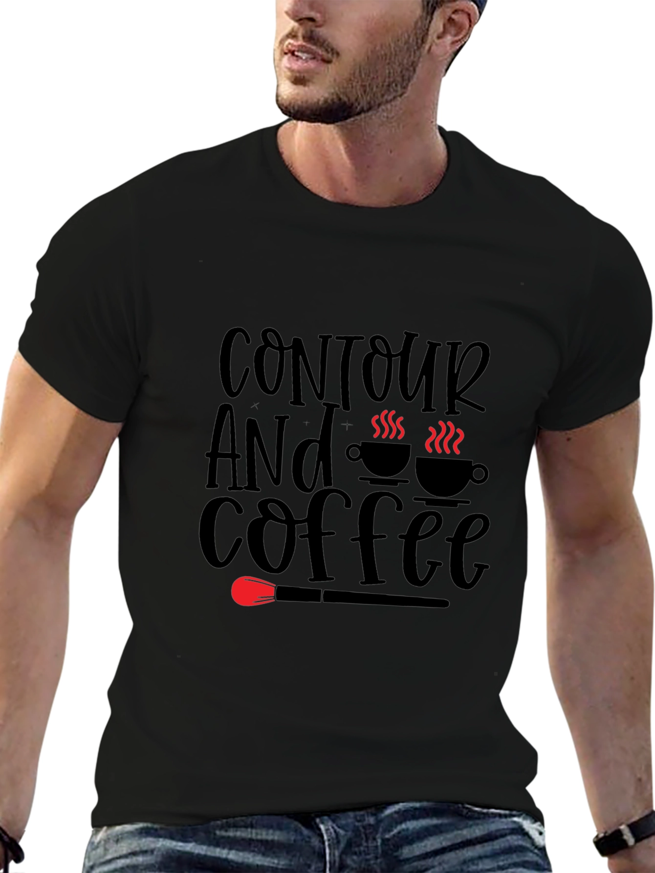 Contour & Coffee Graphic Tee