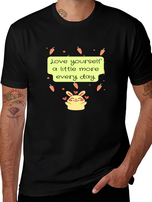 Love Yourself Rabbit Graphic Tee