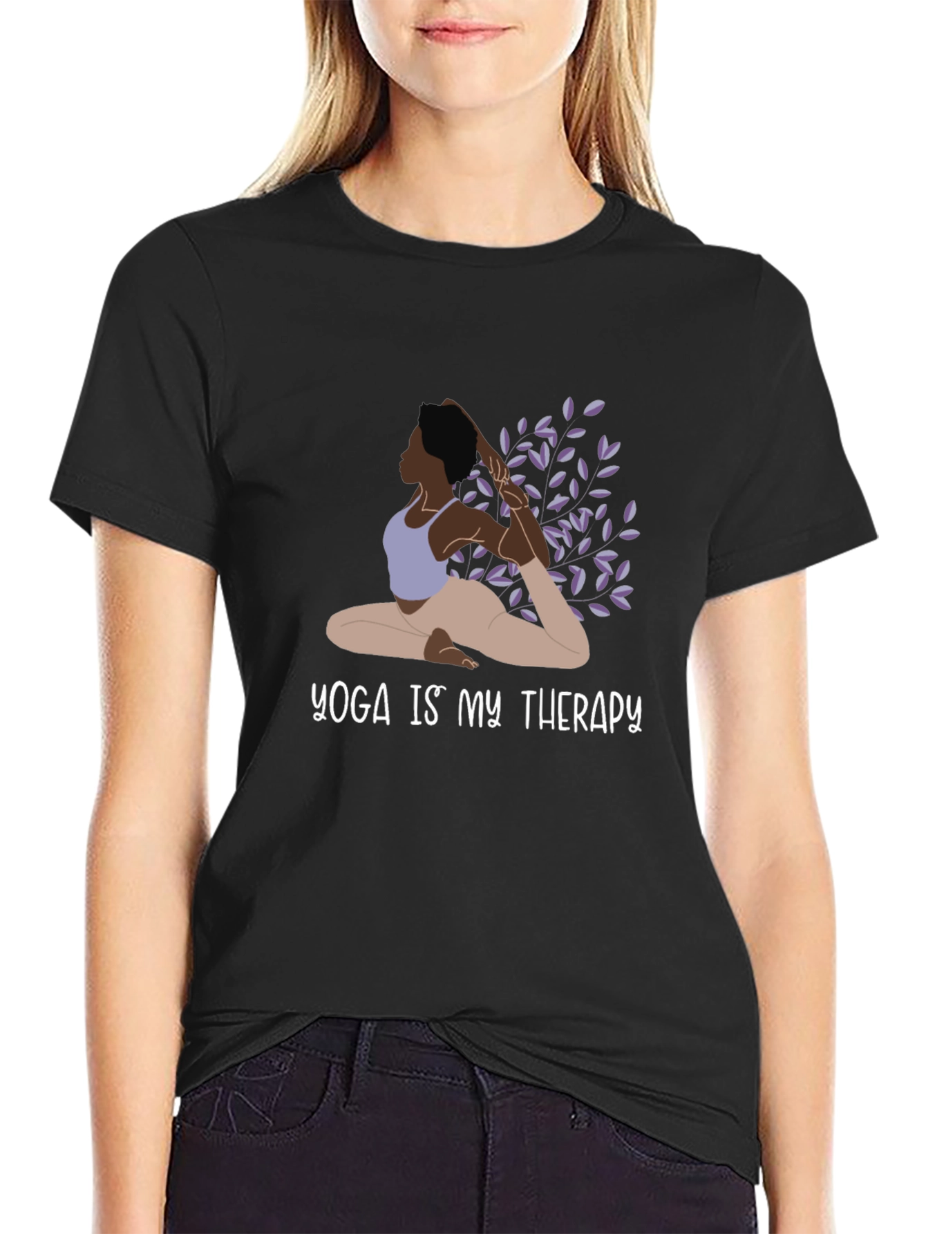 Yoga Is My Therapy T-Shirt