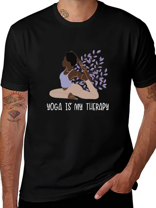Yoga Is My Therapy T-Shirt