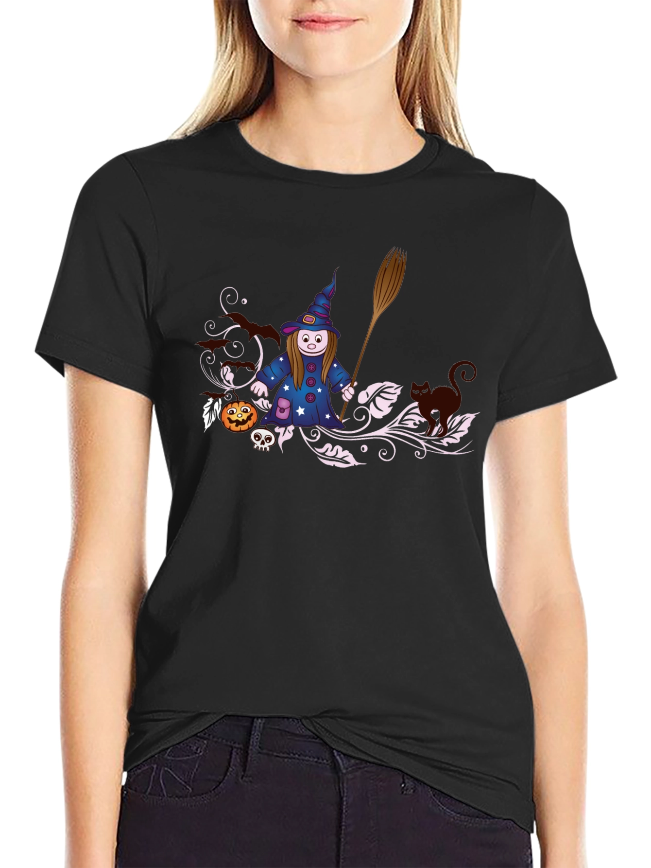 Halloween Witch T-Shirt: Spooky & Stylish
