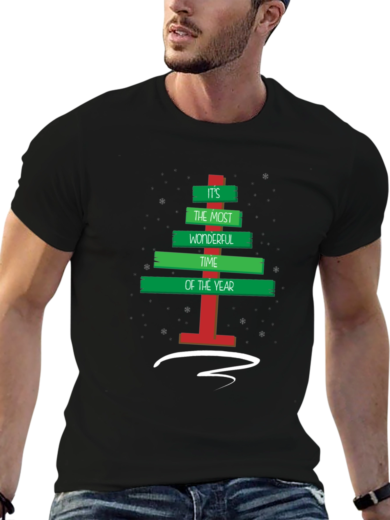 Festive Holiday Christmas Tree T-Shirt