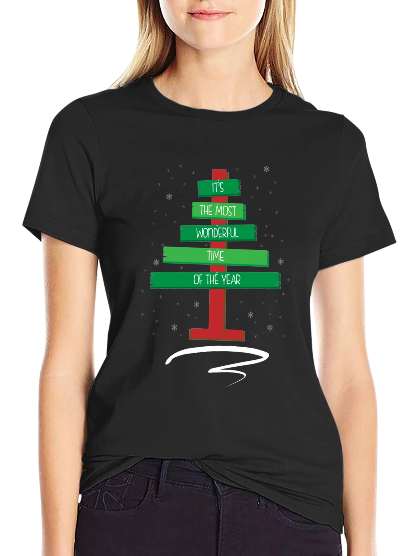 Festive Holiday Christmas Tree T-Shirt