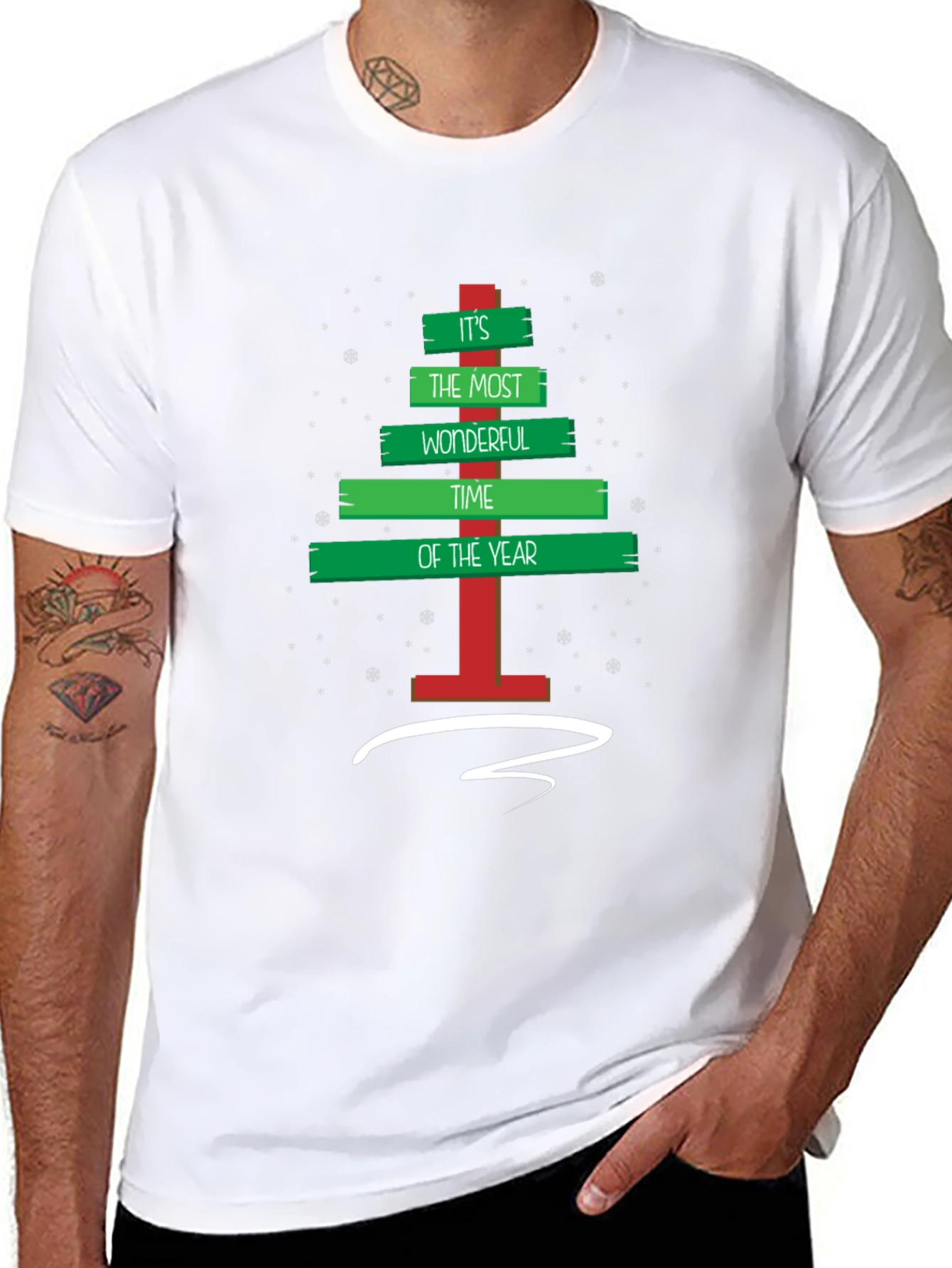 Festive Holiday Christmas Tree T-Shirt