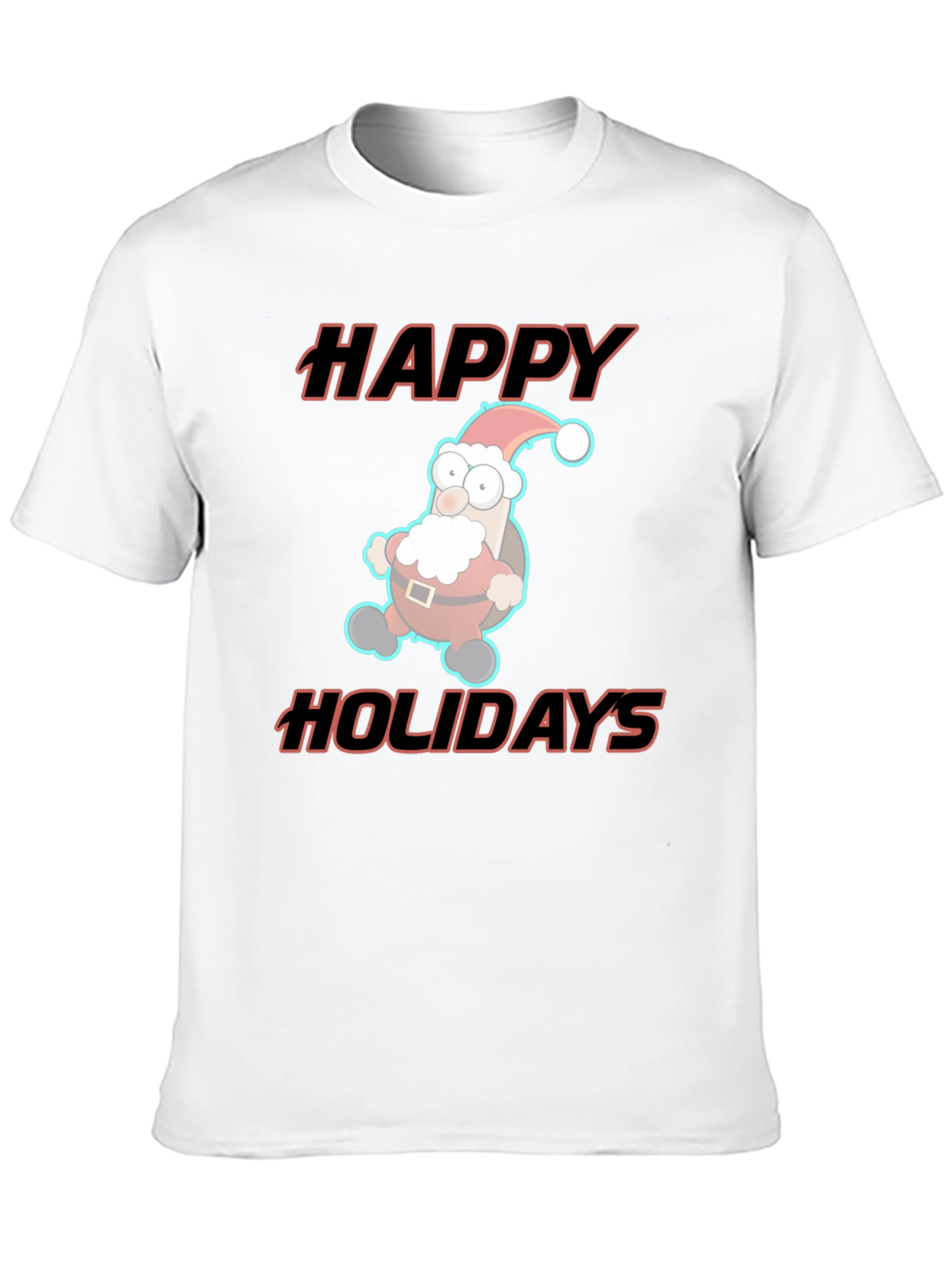 Happy Holidays Santa T-Shirt
