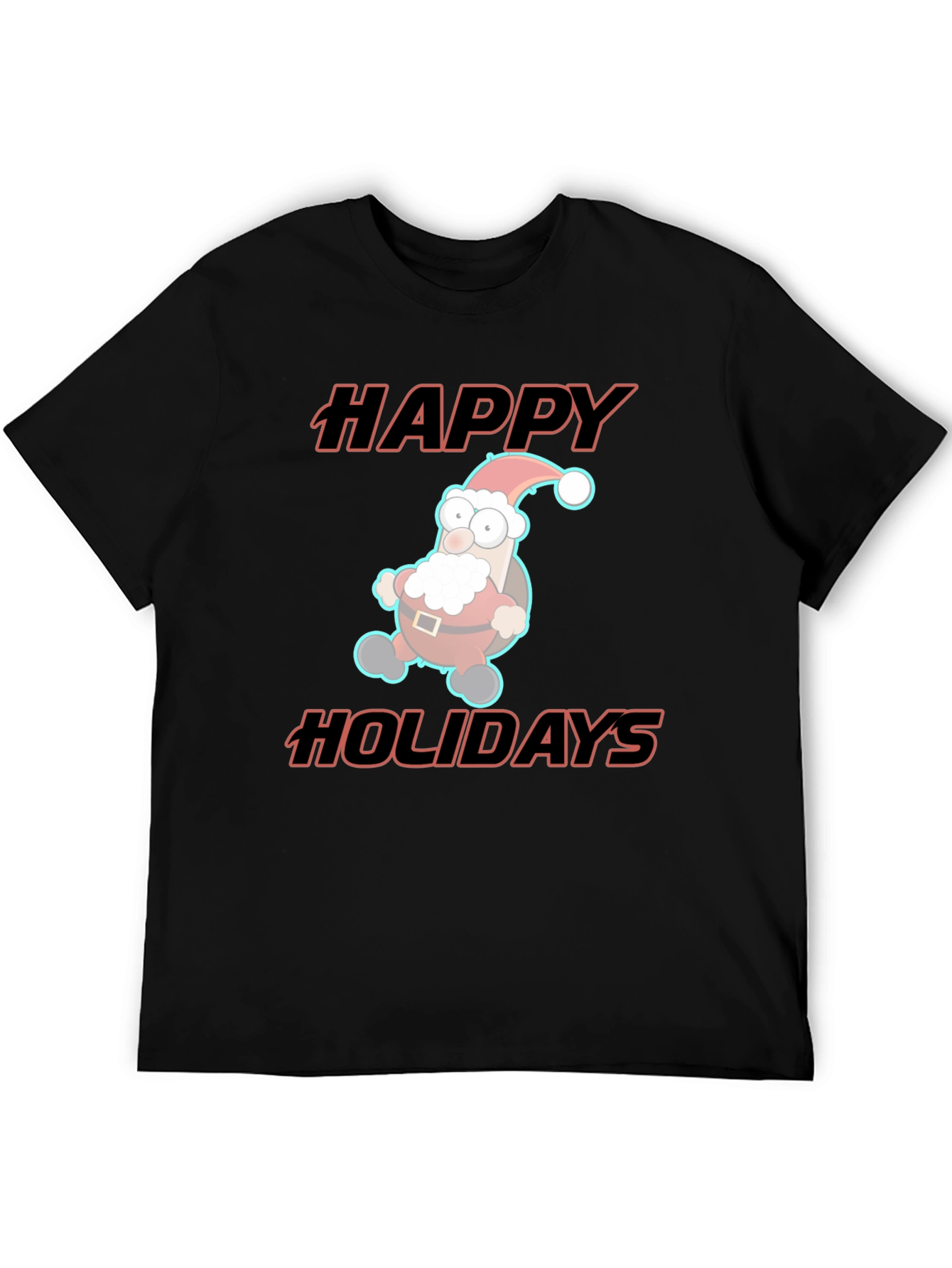 Happy Holidays Santa T-Shirt
