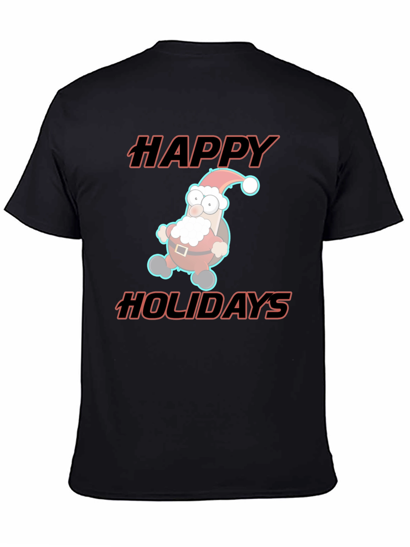 Happy Holidays Santa T-Shirt