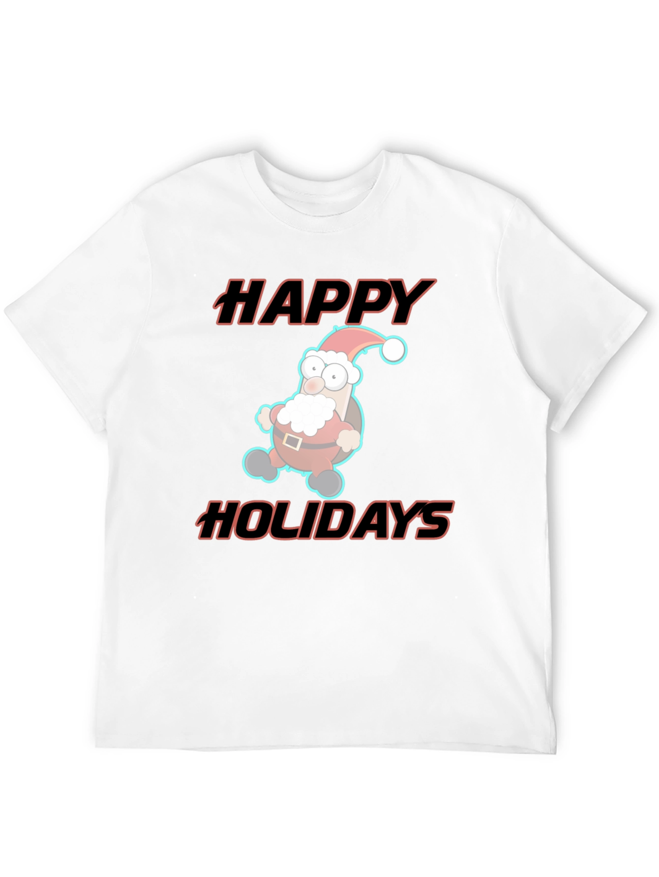 Happy Holidays Santa T-Shirt
