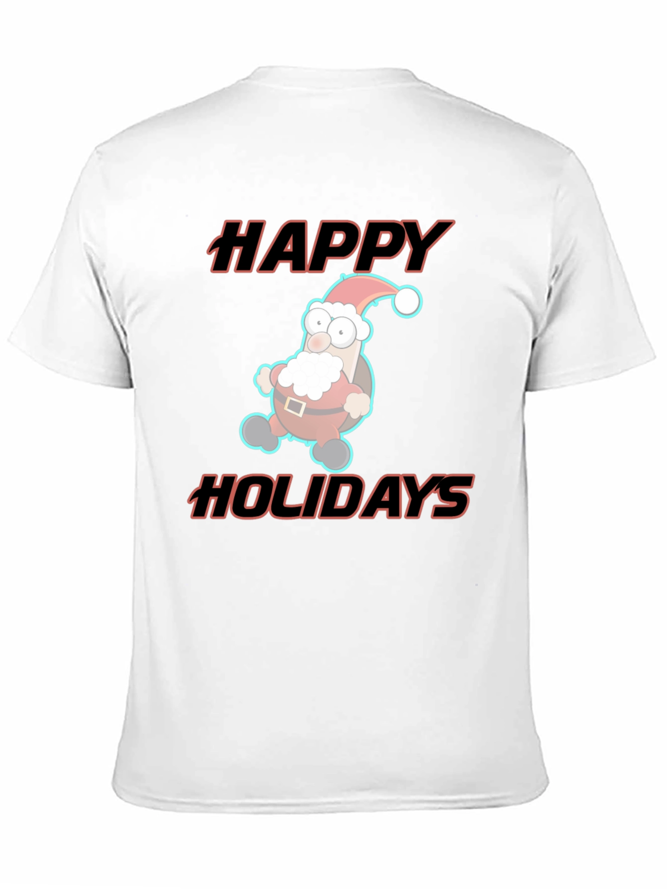 Happy Holidays Santa T-Shirt