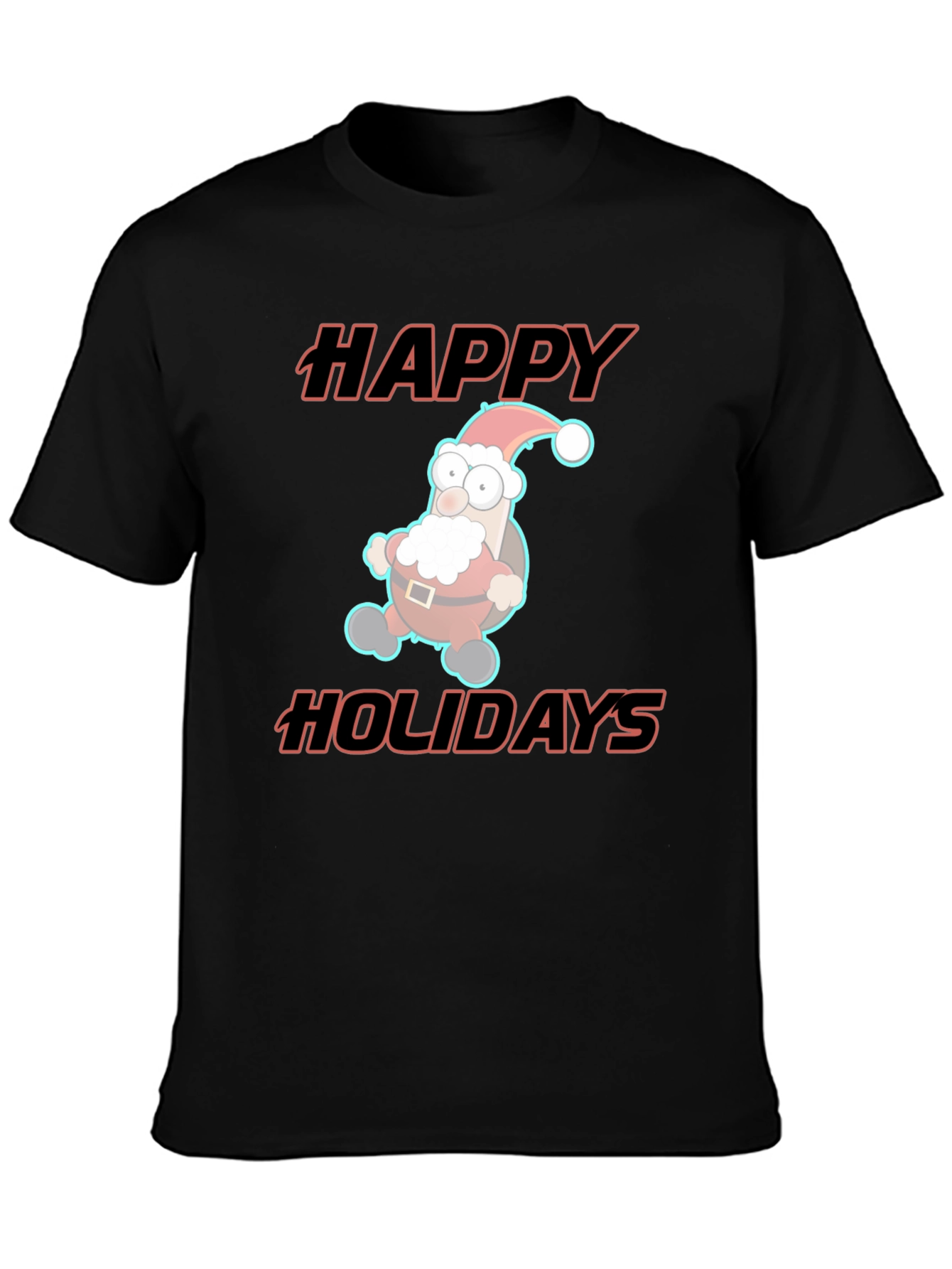 Happy Holidays Santa T-Shirt