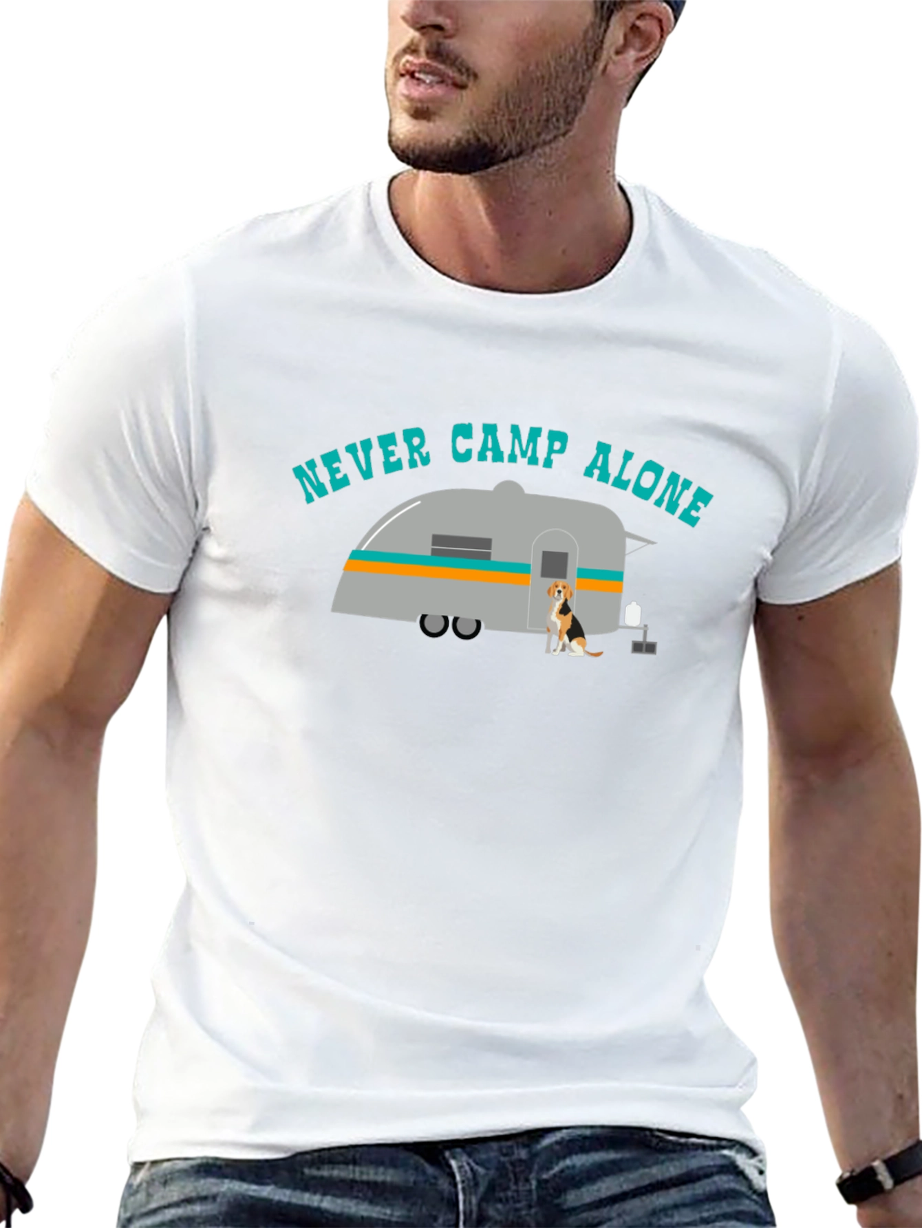 Never Camp Alone T-Shirt
