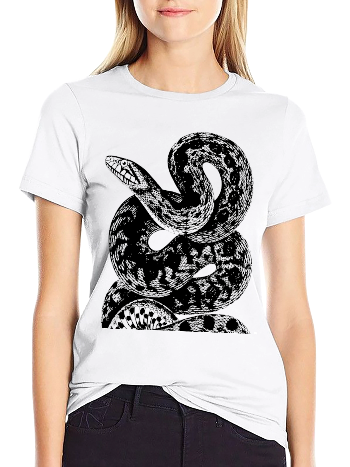 Black Snake Graphic Tee - Unisex