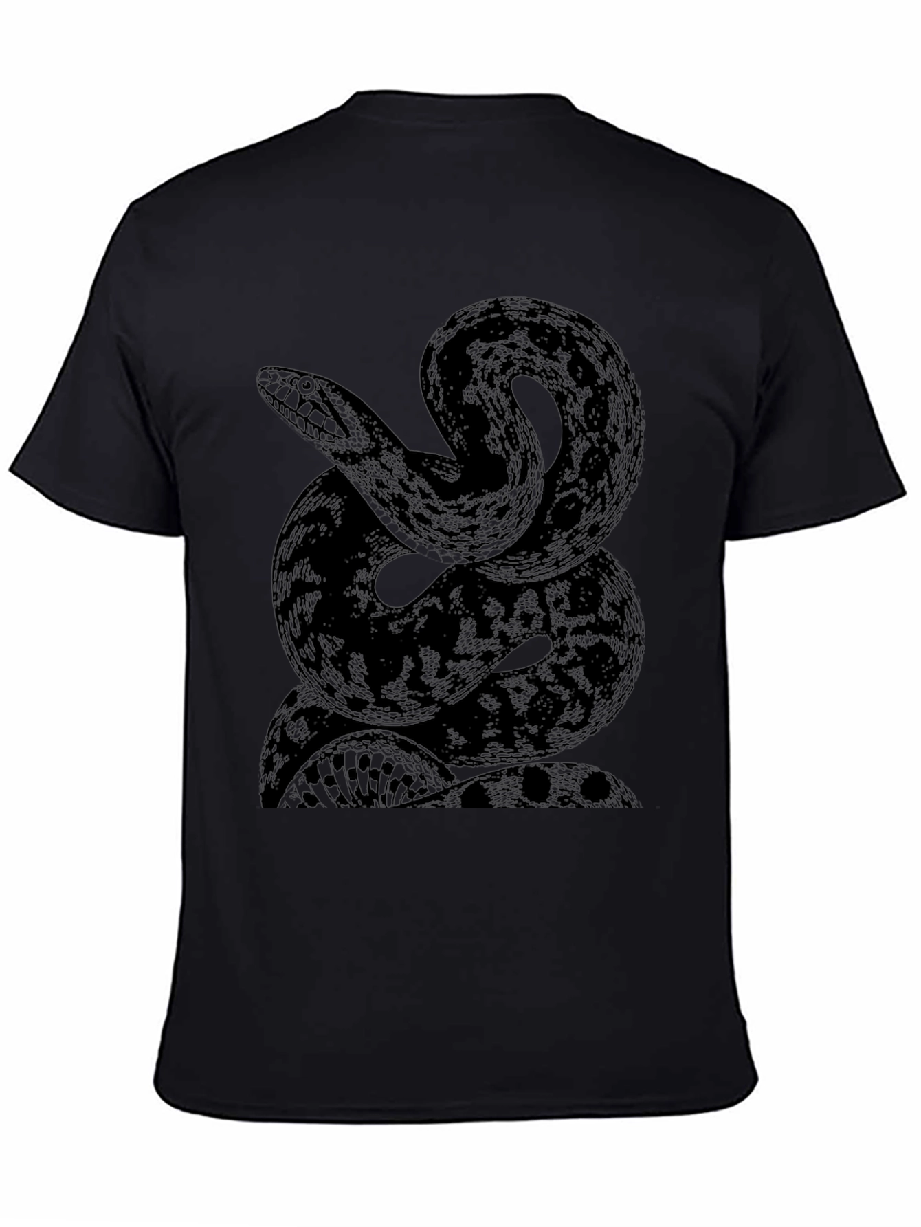 Black Snake Graphic Tee - Unisex
