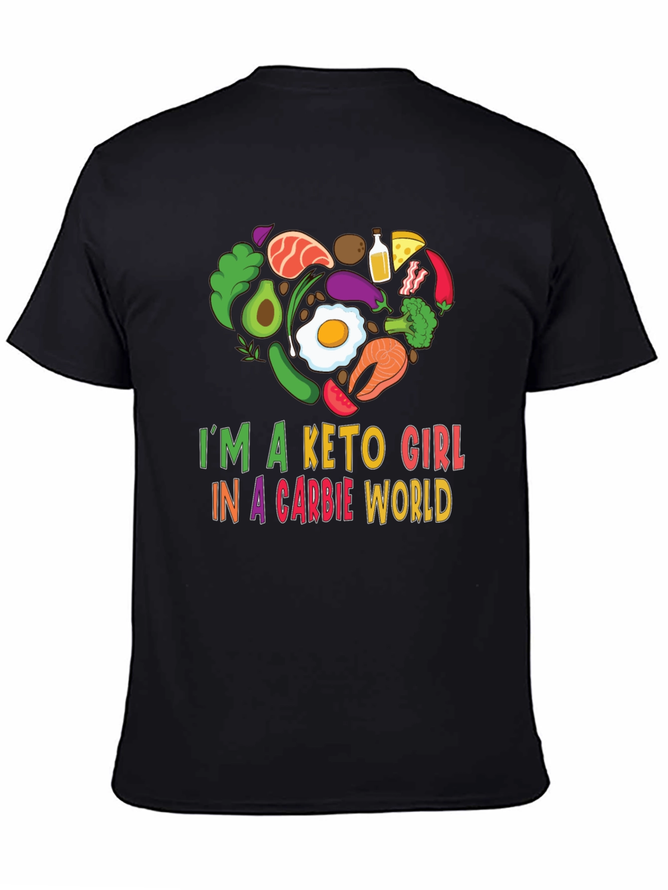 Keto Girl T-Shirt Low Carb Lifestyle Tee