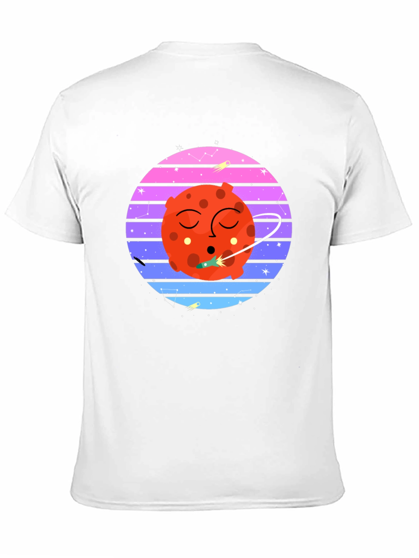 Retro Space Mars T-Shirt