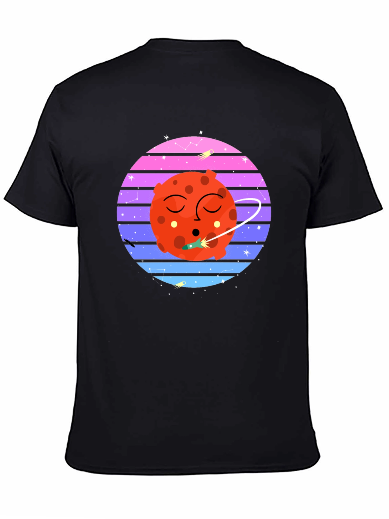 Retro Space Mars T-Shirt