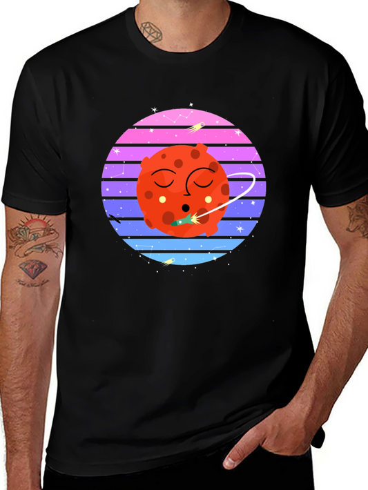 Retro Space Mars T-Shirt