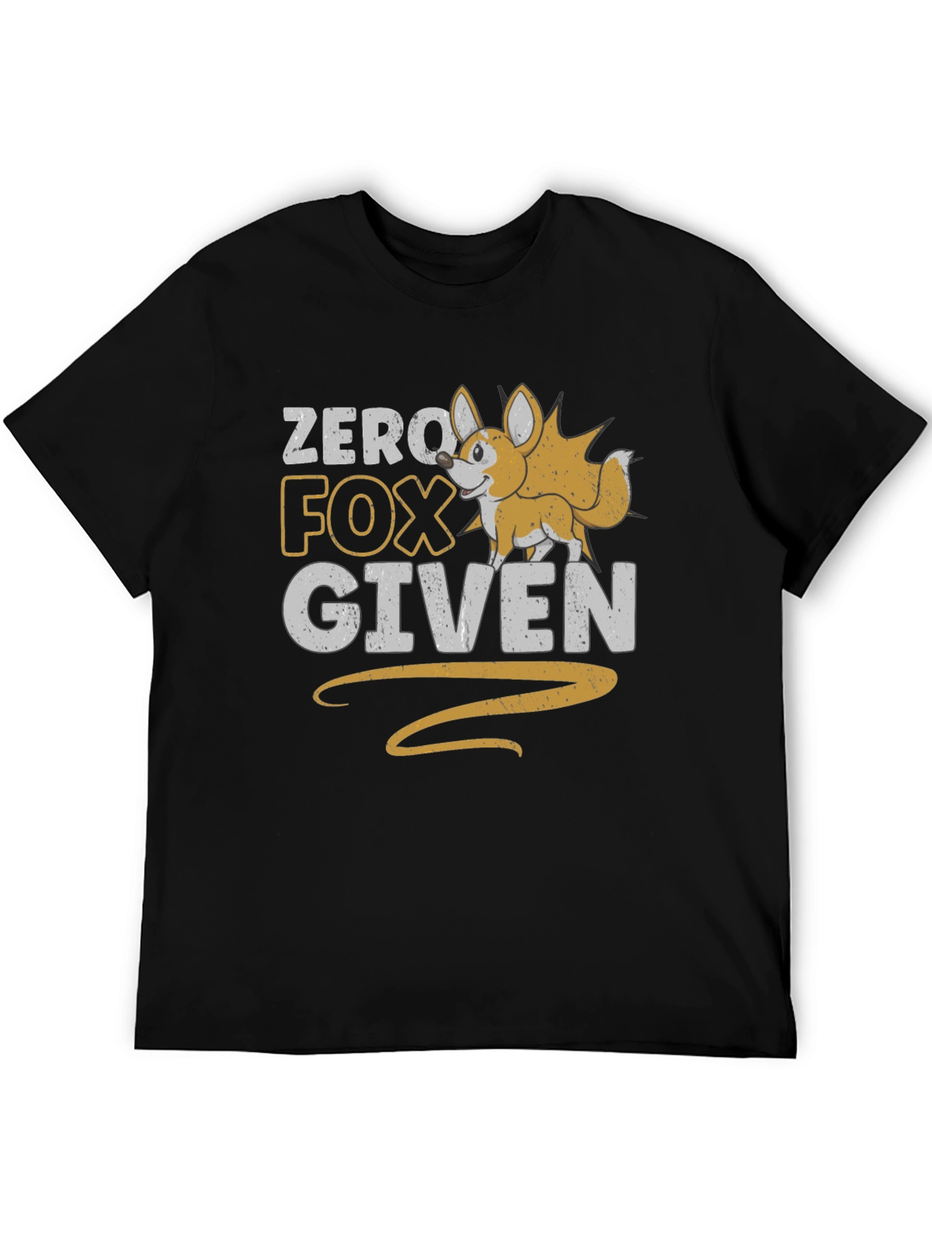 Zero Fox Given Graphic T-Shirt - Funny Novelty Tee