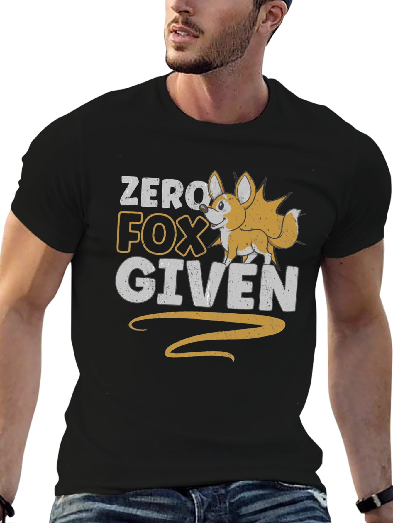 Zero Fox Given Graphic T-Shirt - Funny Novelty Tee
