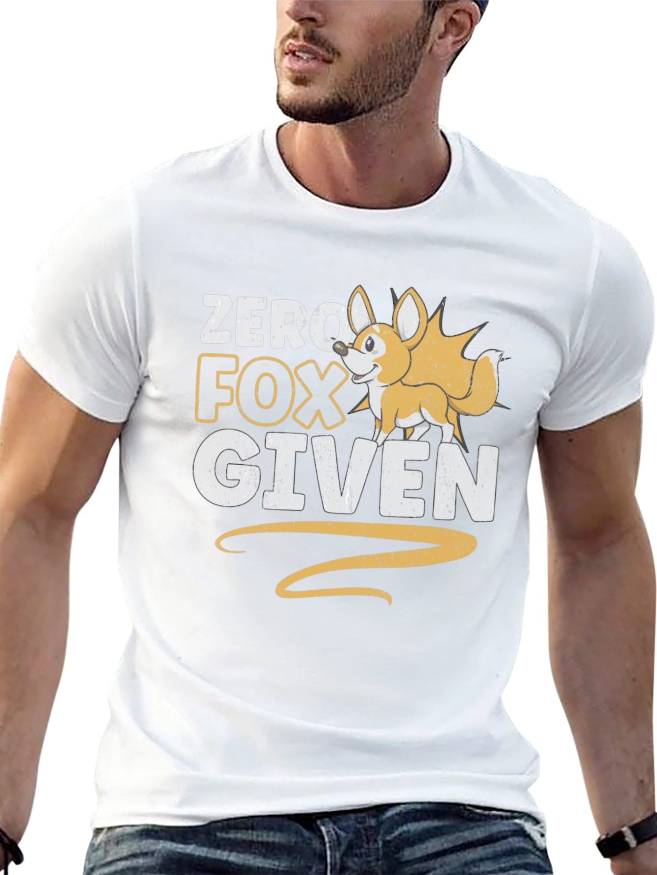 Zero Fox Given Graphic T-Shirt - Funny Novelty Tee