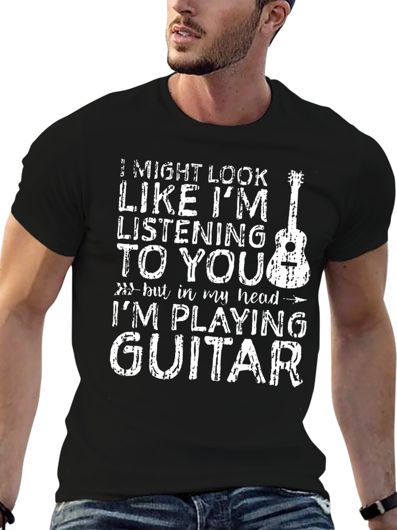 Guitar Player T-Shirt - Funny Musician Tee