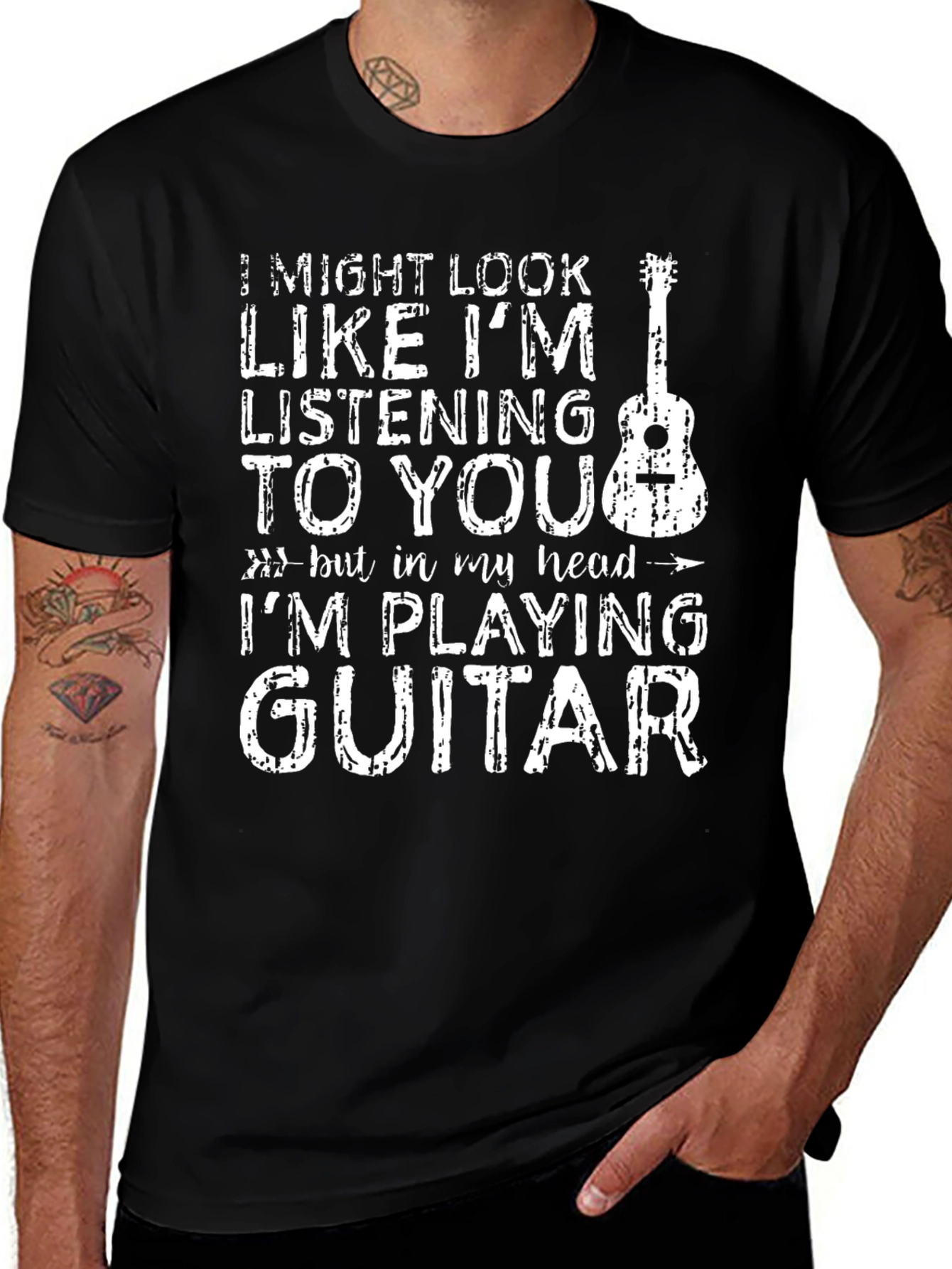 Guitar Player T-Shirt - Funny Musician Tee
