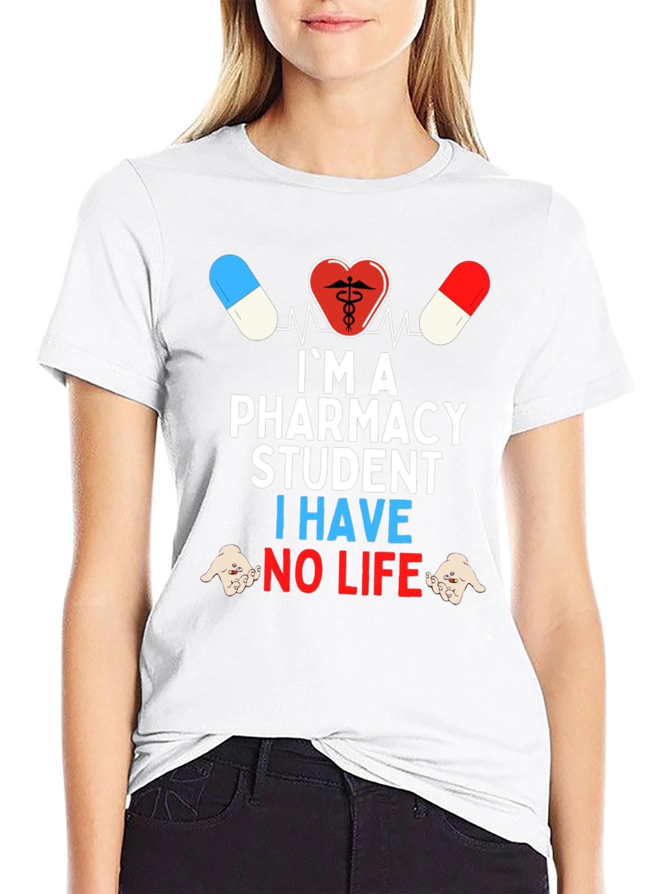 Pharmacy Student Graphic T-Shirt