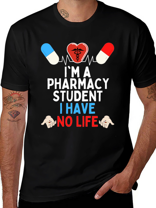 Pharmacy Student Graphic T-Shirt