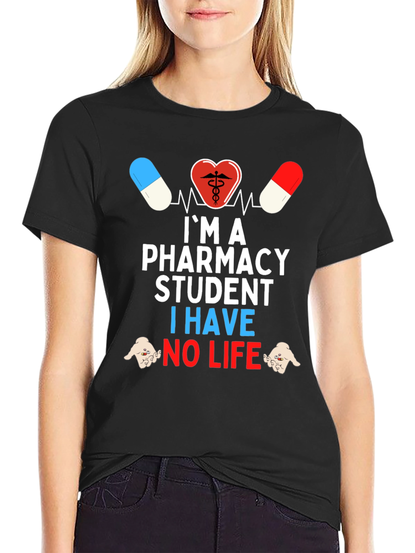 Pharmacy Student Graphic T-Shirt