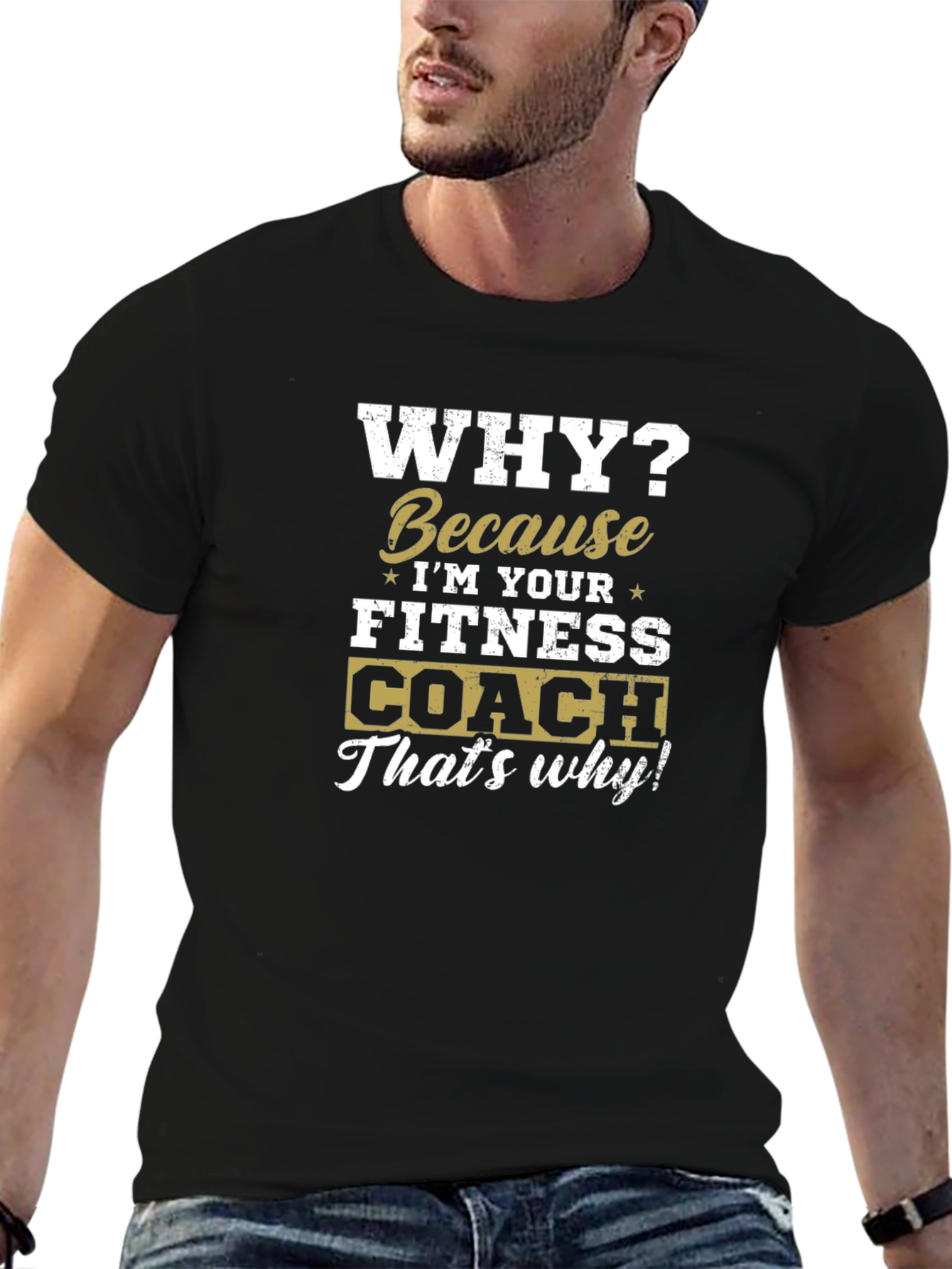 Fitness Coach T-Shirt - Gym Motivation Tee