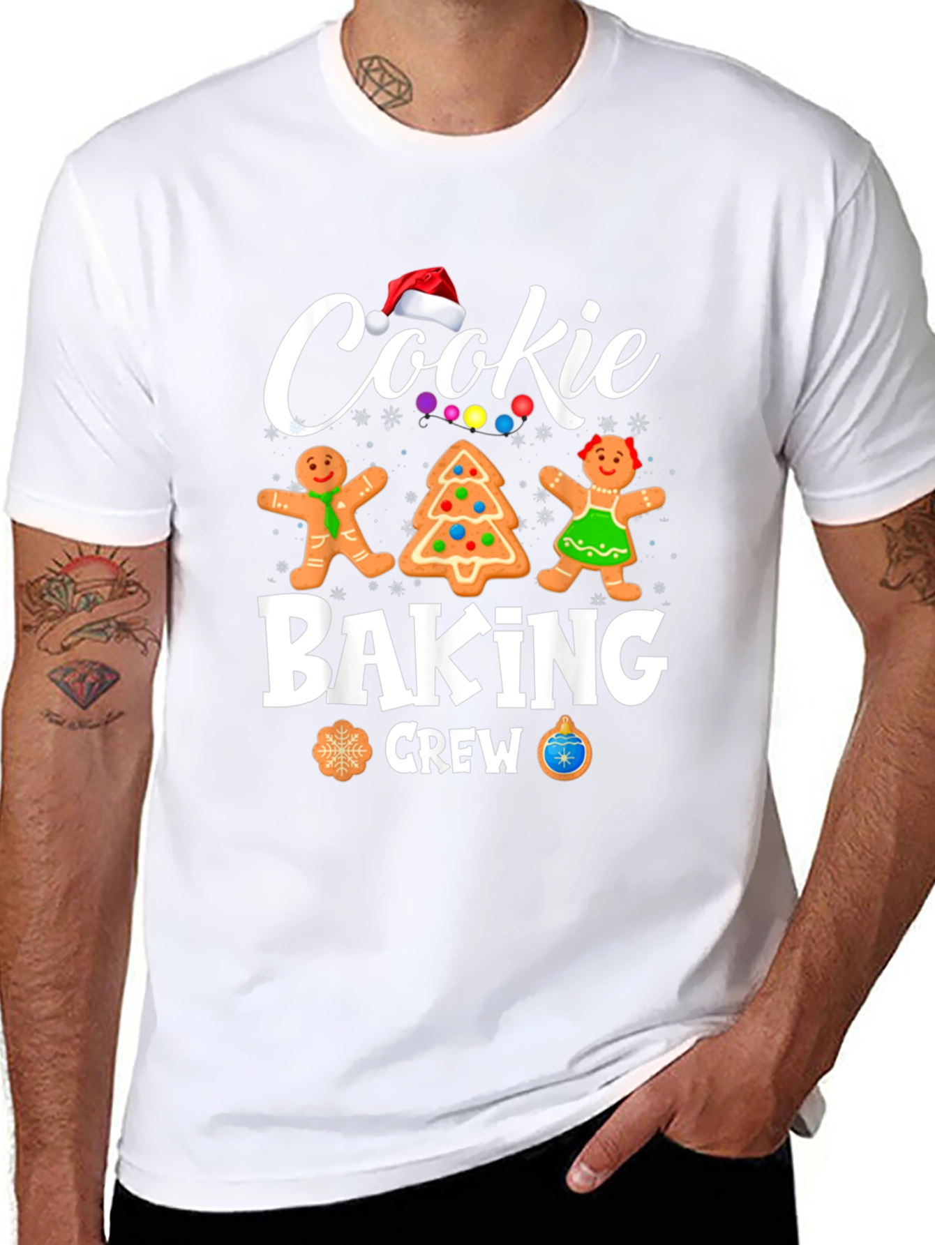 Cookie Baking Crew Christmas T-Shirt