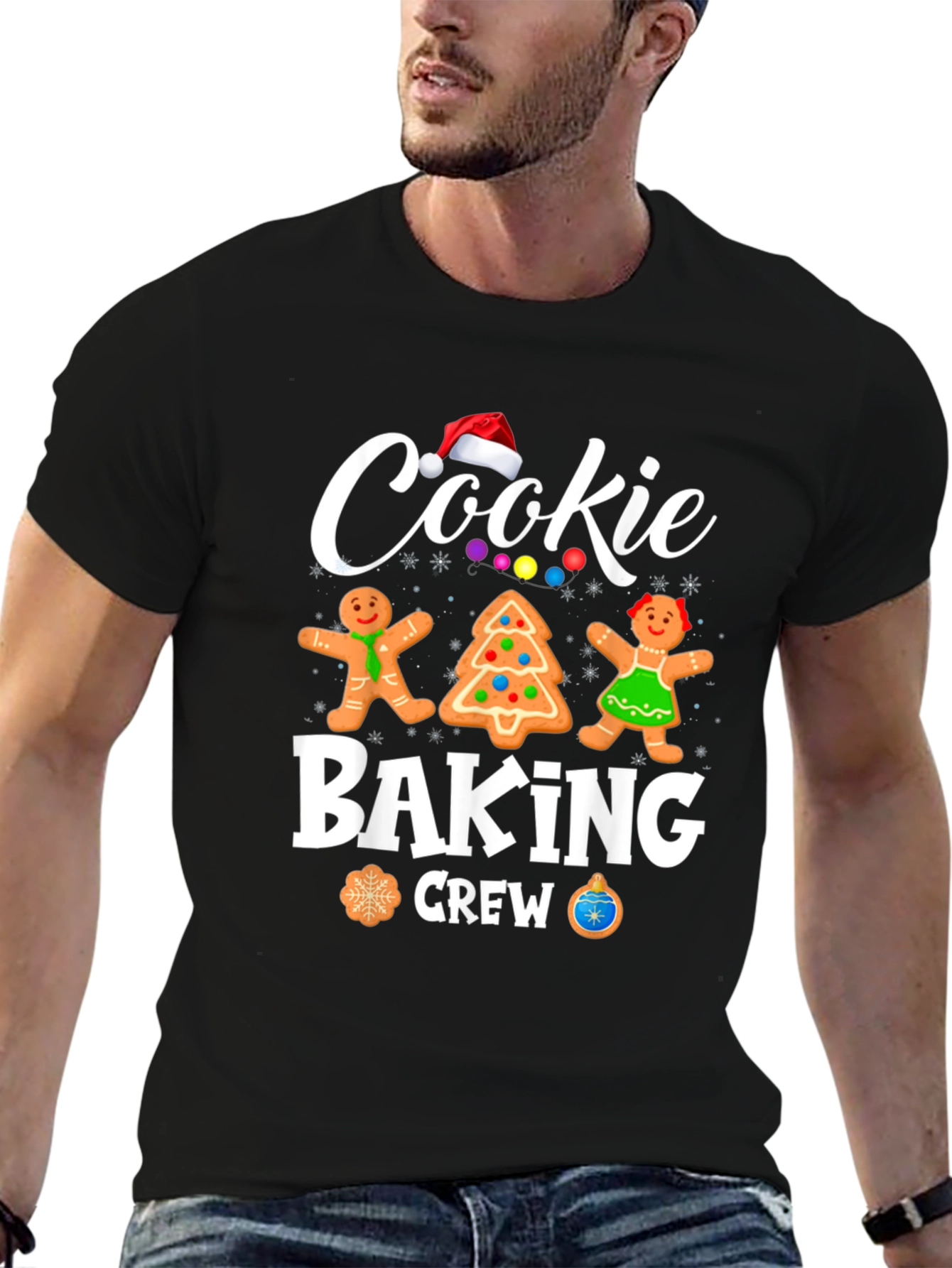 Cookie Baking Crew Christmas T-Shirt