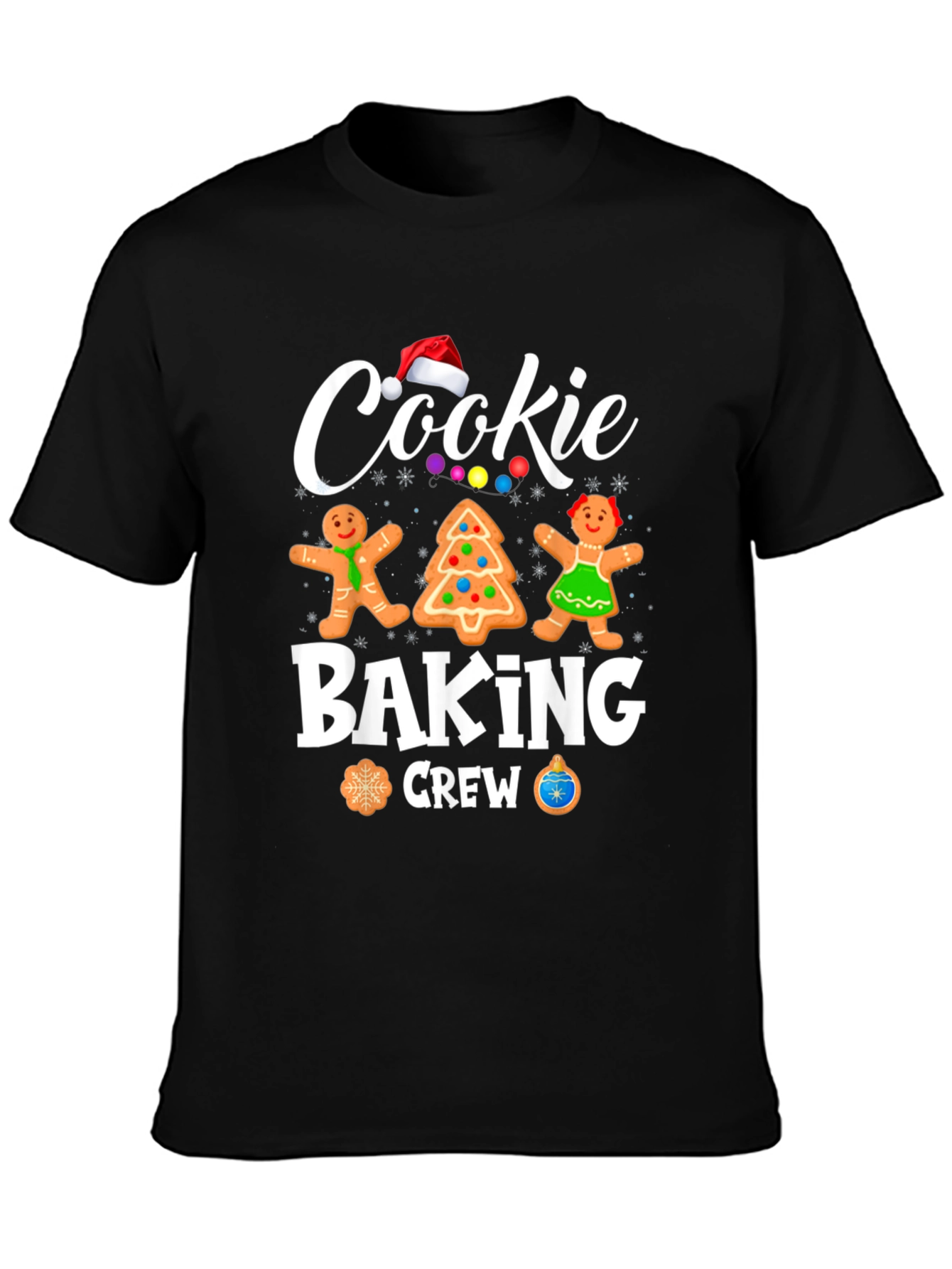 Cookie Baking Crew Christmas T-Shirt