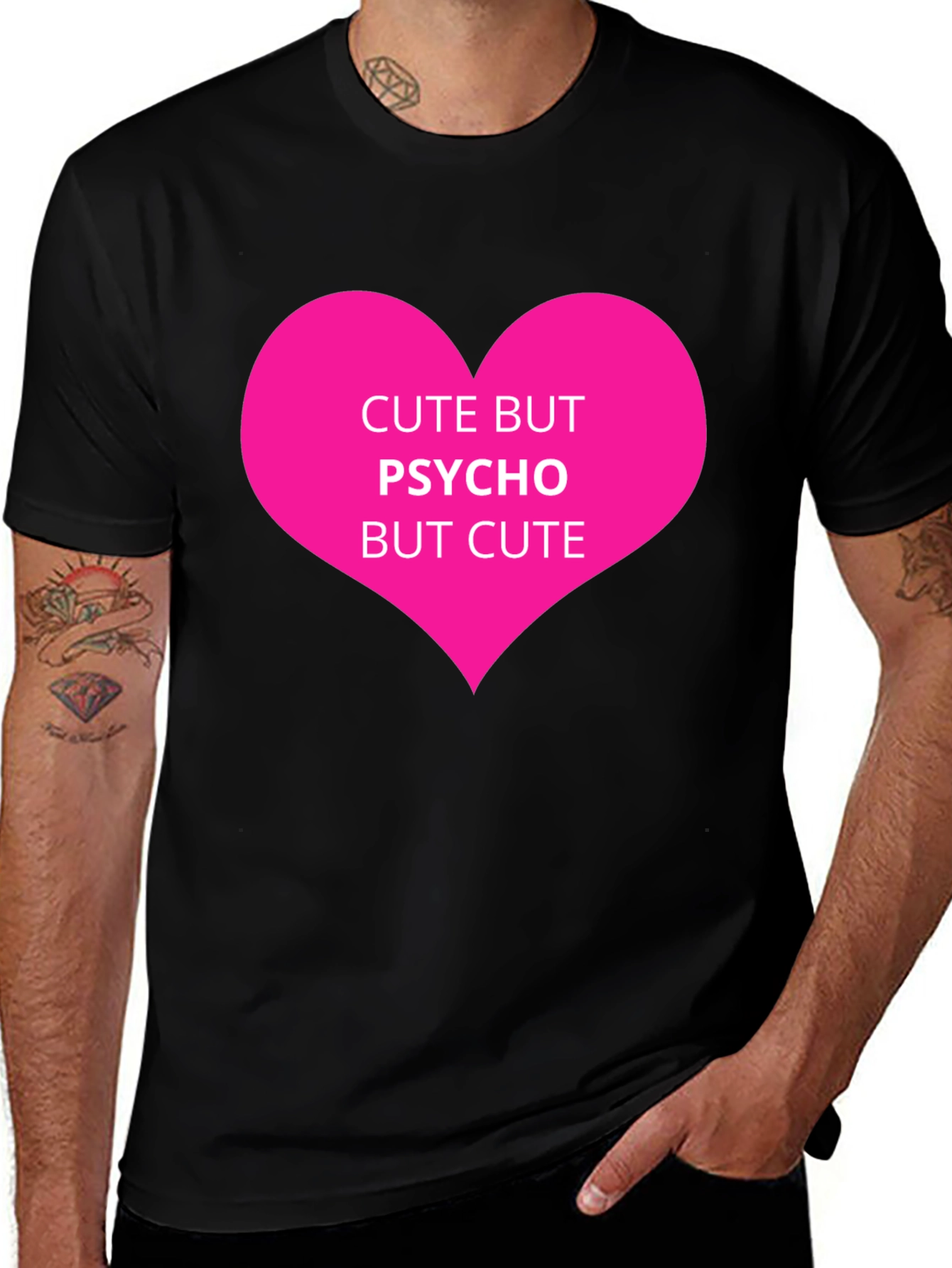 Cute But Psycho Graphic Tee