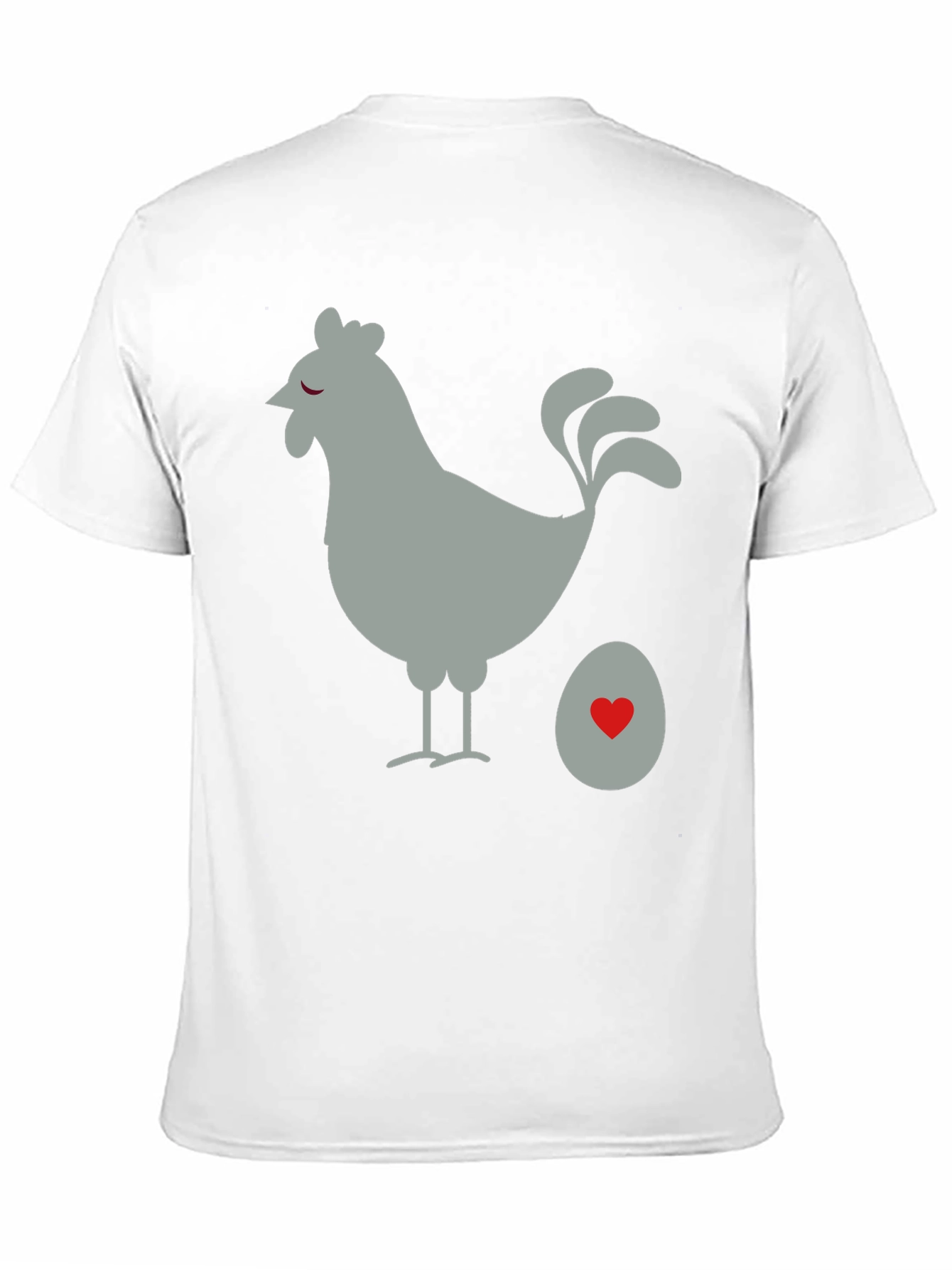 Chicken & Egg Graphic Tee - Quirky Casual Wear