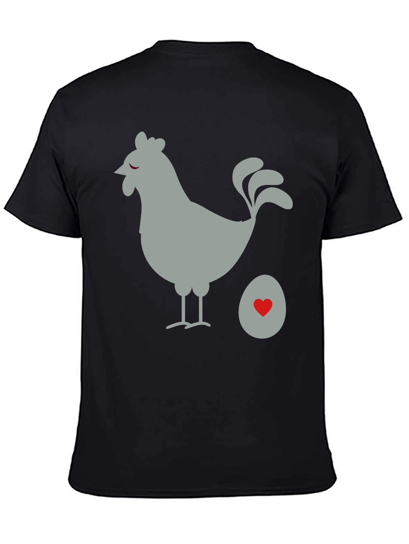 Chicken & Egg Graphic Tee - Quirky Casual Wear