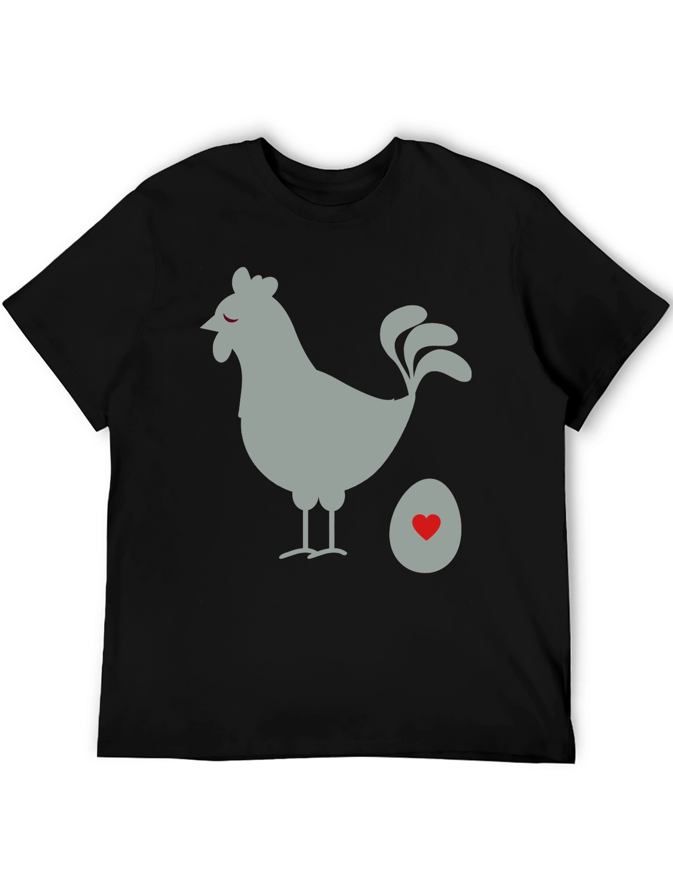 Chicken & Egg Graphic Tee - Quirky Casual Wear