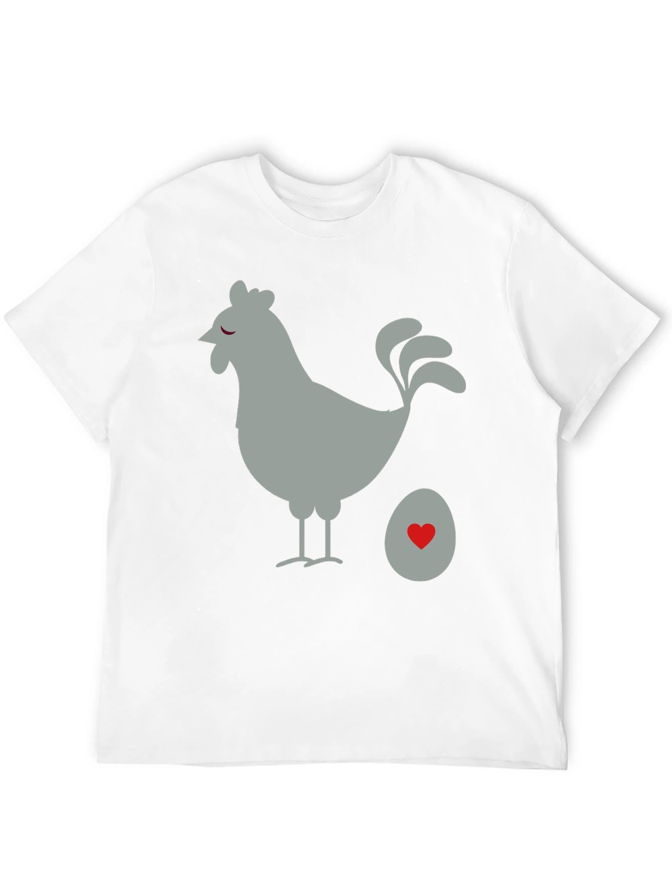 Chicken & Egg Graphic Tee - Quirky Casual Wear
