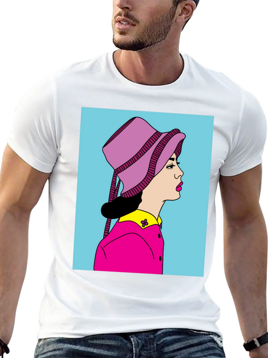 Pop Art Woman T-Shirt - Graphic Tee