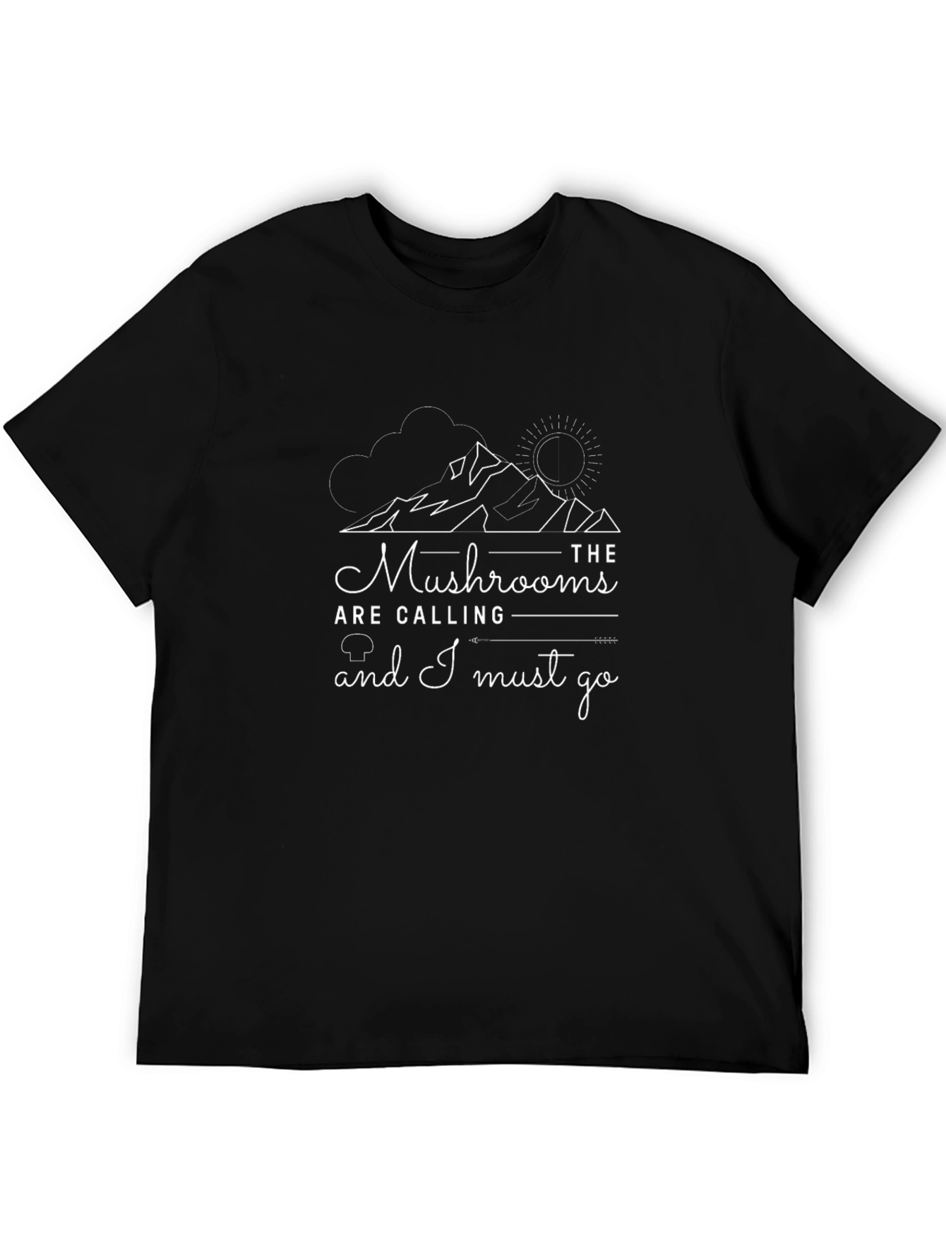 Mushroom Calling Graphic Tee - Adventure Ready!