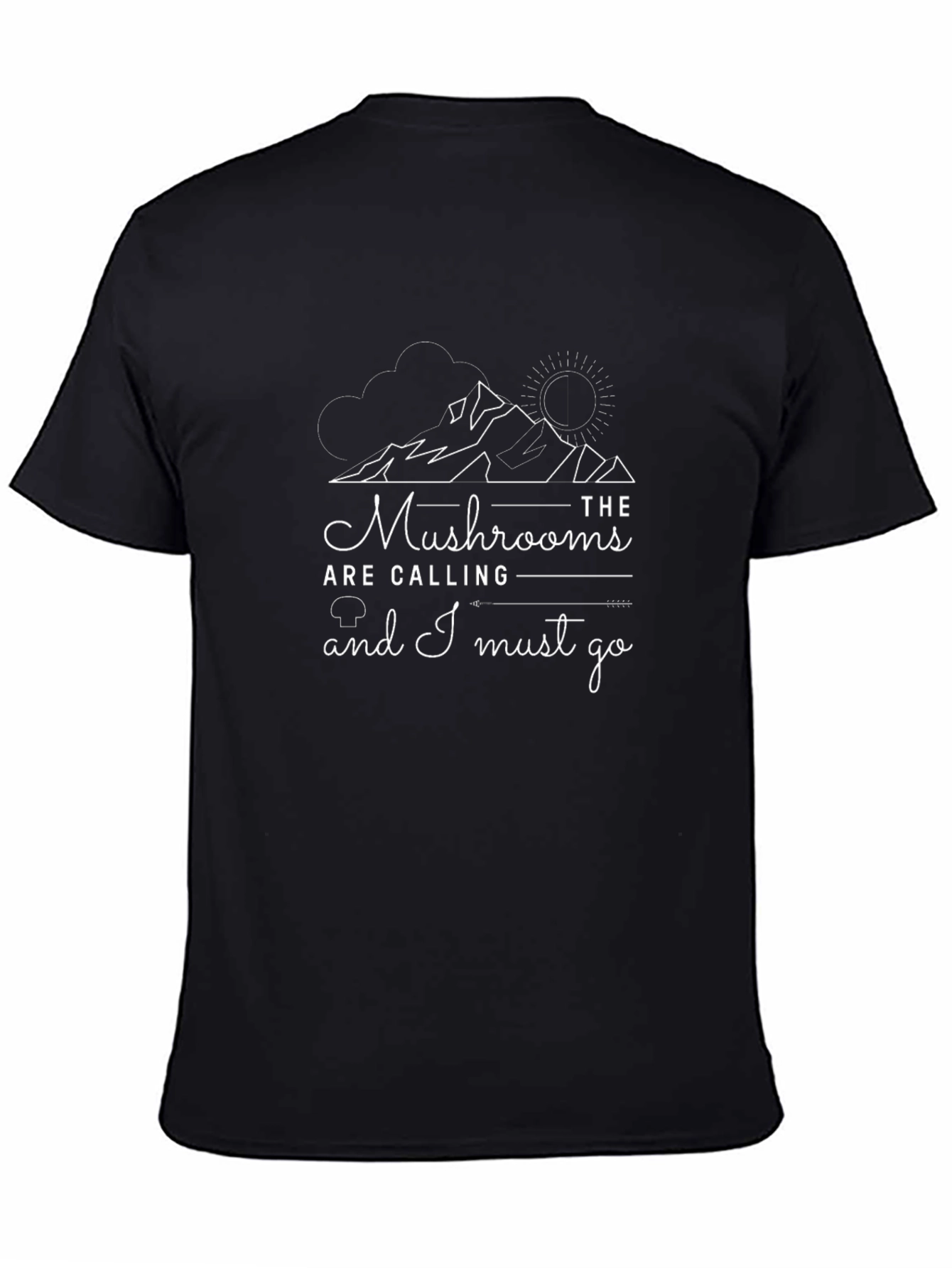 Mushroom Calling Graphic Tee - Adventure Ready!