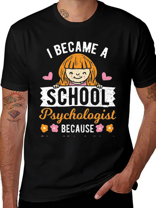 School Psychologist T-Shirt: Fun & Unique