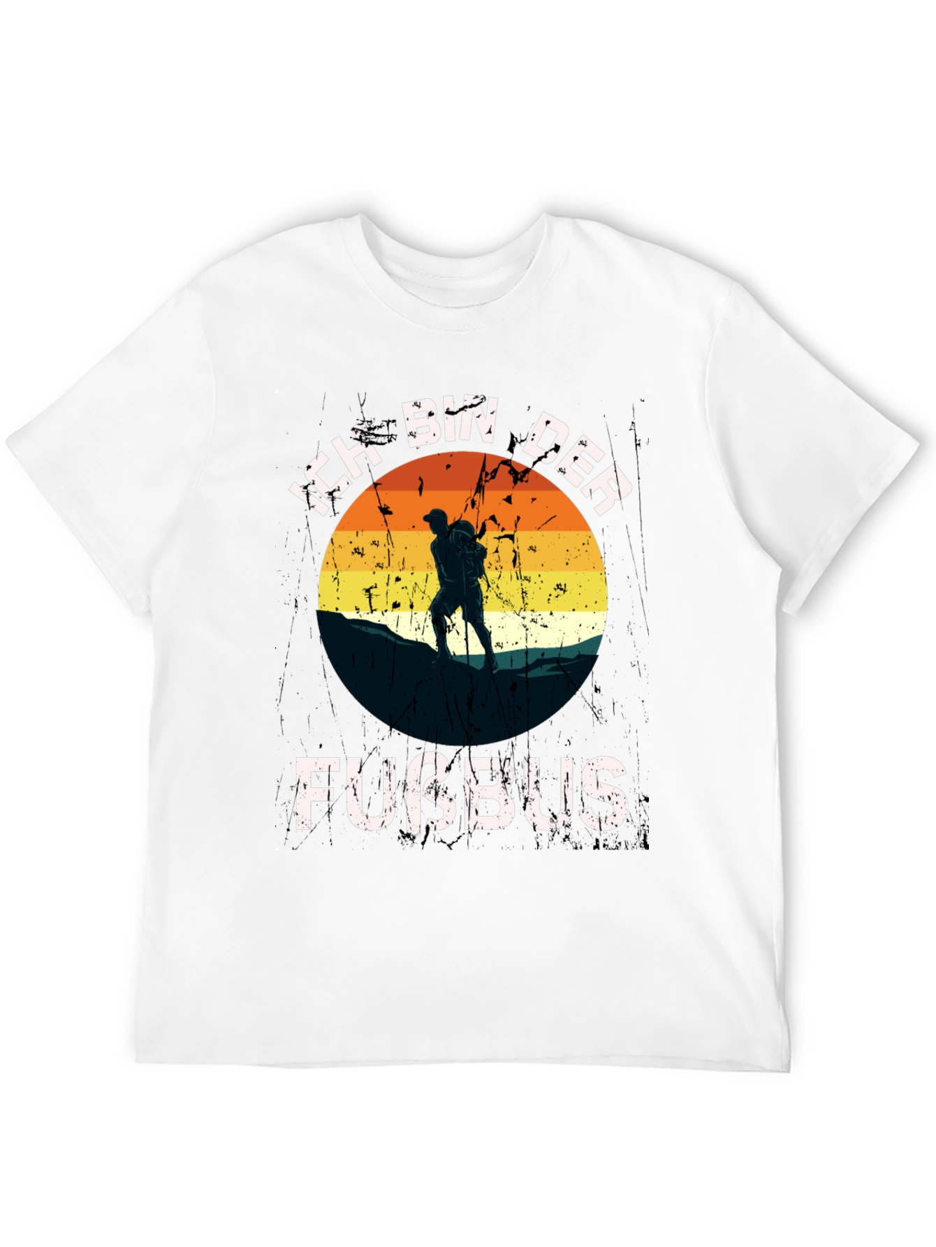 Ich Bin Der Fußbus T-Shirt Hiking Outdoor