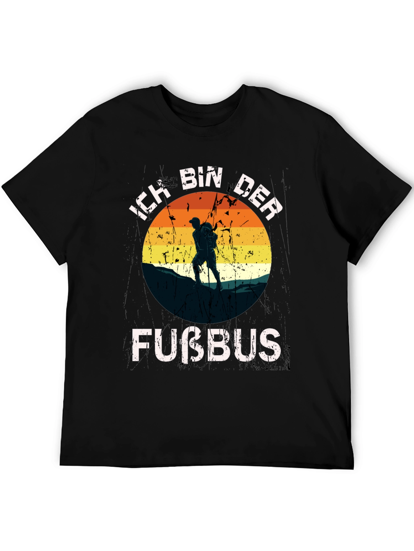 Ich Bin Der Fußbus T-Shirt Hiking Outdoor