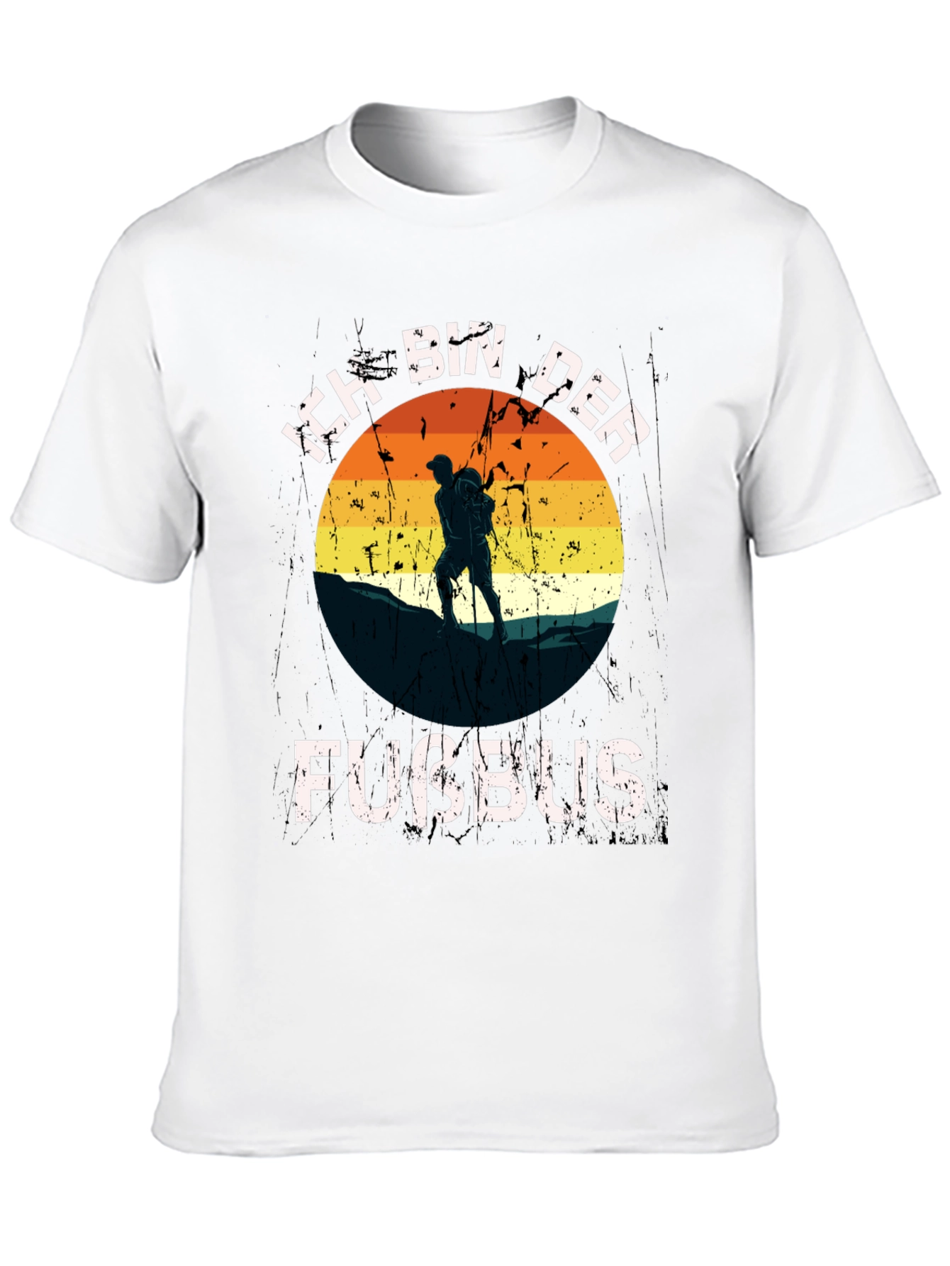 Ich Bin Der Fußbus T-Shirt Hiking Outdoor