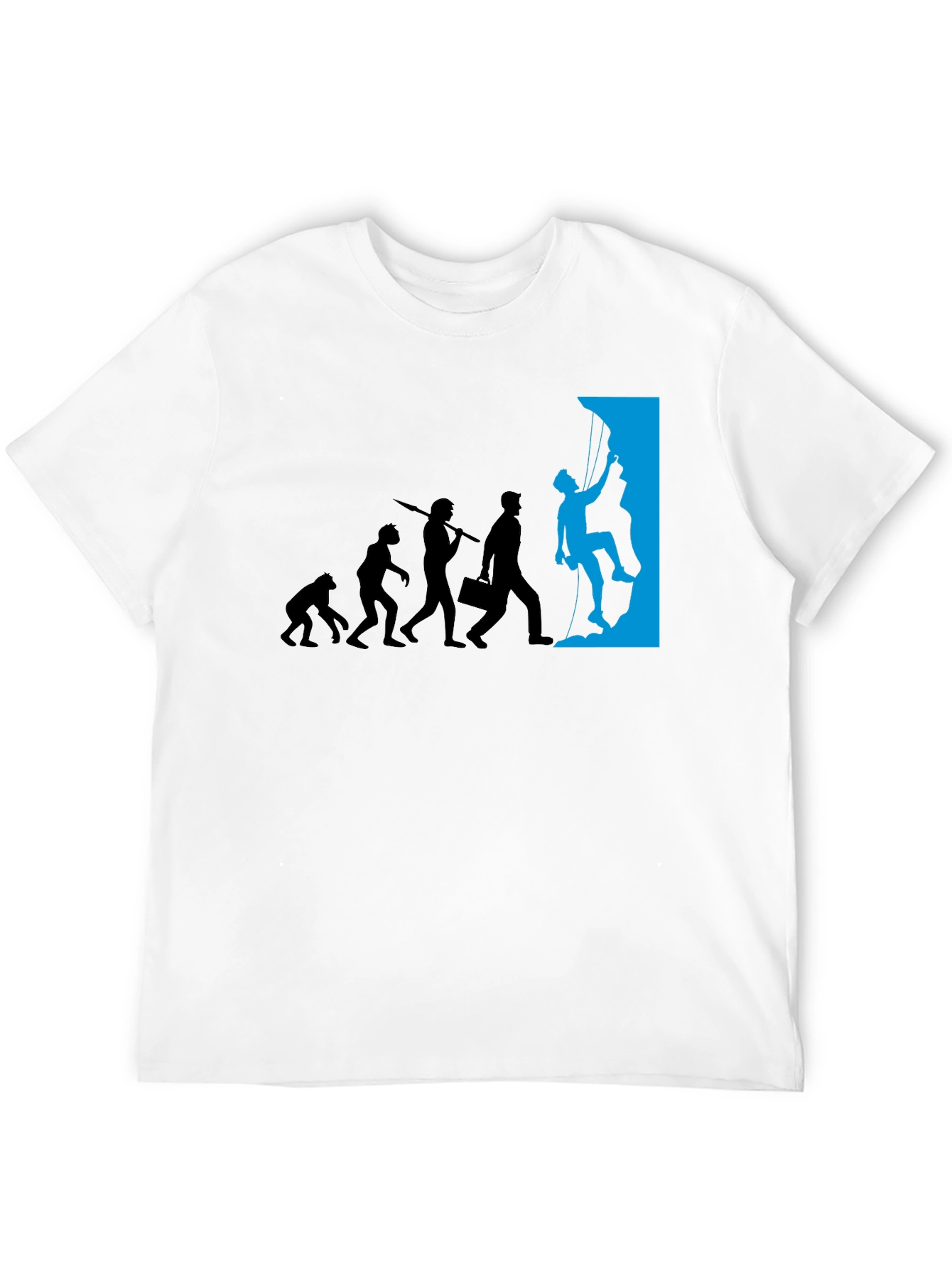 Evolution to Climber T-Shirt - Black